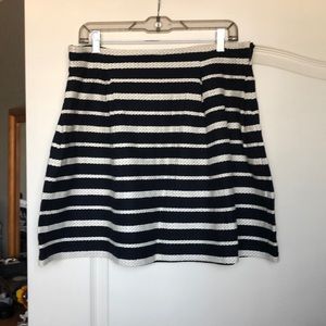 Like new  max studio navy blue a line skirt